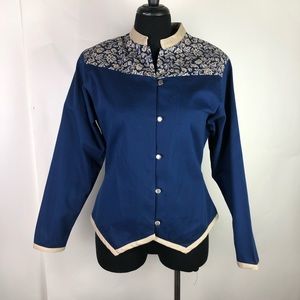 Wrangler Work Wear Woman Pioneer Shirt Coat Large